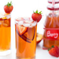 Strawberry Peach Iced Tea: A Refreshing Summer Beverage