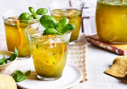 How to Make an Orange Basil Spritzer for a Refreshing Summer Drink