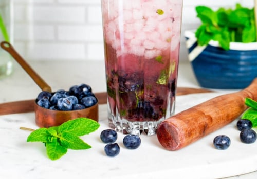 A Refreshing Twist on a Classic: Blueberry Mojito Slushie